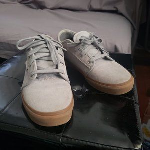 🥰 B2G1F VANS Pro Skate Shoes Gray and Gum Size 5.0Y